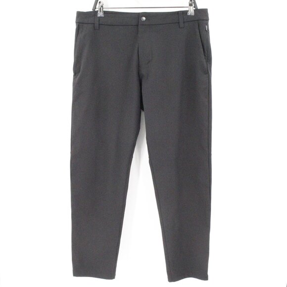 Lululemon Commission Pant Men 36 L29 Classic Warpstreme Stretch Flat Front chino - Picture 1 of 14
